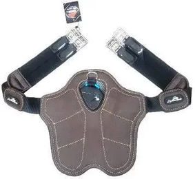 Produktbild von eQuick Skyride Reitlatzgurt Braun 130 cm