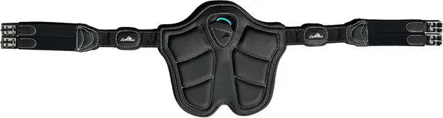 Produktbild von eQuick Skyride Reitlatzgurt Schwarz 125 cm