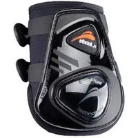 Produktbild von eQuick Streichkappen Gamaschen aus Neopren für Pferde in Braun und Schwarz