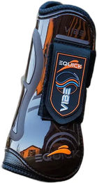 Produktbild von eQuick Vibe Velcro Vorderbeingamaschen für Pferde aus Kunststoff in Größe L