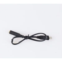 Produktbild von EquiCoach USG USB auf 2x 3,5mm Klinke Adapter Schwarz