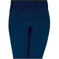 Produktbild von Equicomfort Basic Lycra-Reithose für Damen aus Baumwolle Blau Größe 34