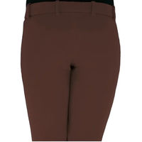 Produktbild von Equicomfort Lycra-Reithose für Mädchen aus Baumwolle Braun