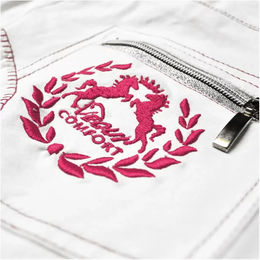 Produktbild von Equicomfort Picadilly Turnierreithose aus Baumwolle Unisex Weiß Größe 40