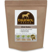 Produktbild von Equidrol Zink Extra Nahrungsergänzung für Pferde als Pellets zur Unterstützung von Haut, Fell, Leber und Hufen 1000g