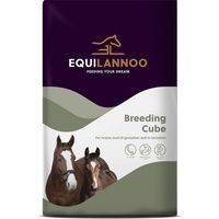 Produktbild von Equilannoo Breeding Cube Pferdefutter Pellets zur Unterstützung der Verdauung und Zucht 20 kg