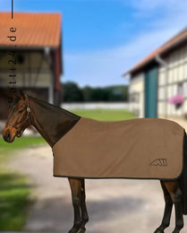 Produktbild von Equiline Abschwitzdecke Ekire Camel in Beige und Braun