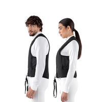 Produktbild von Equiline Airbag Weste Eclair Unisex Schwarz Größe L aus Cordura Stretch