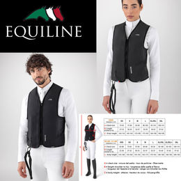 Equiline Airbagweste ECLAIR Unisex Schwarz Größe XS – Bild 1 von 8