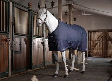 Produktbild von Equiline Anthea Stalldecke aus Polyester in Blau Größe XS