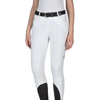 Produktbild von Equiline Arlette Full Grip Reithose Damen Weiß Mikrofaser Größe 44