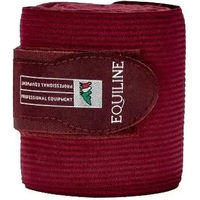 Produktbild von Equiline Bandagen Work ElastikFleece Gamaschen Rot