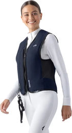 Produktbild von Equiline Belair L2 Airbag-Weste für Damen in Blau aus Cordura