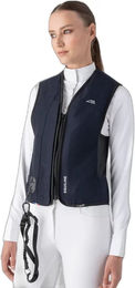 Equiline Belair Reit-Airbag-Weste Unisex aus Cordura Stretch in Schwarz oder Blau Größe M – Bild 1 von 2