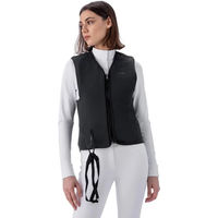 Produktbild von Equiline Belmove L2 Airbag-Weste für Reiter mit Strass und D3O Schutz Schwarz Größe L