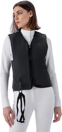 Equiline Belmove L2 Airbag-Weste für Reiter mit Strass und D3O Schutz Schwarz Größe L – Bild 1 von 1