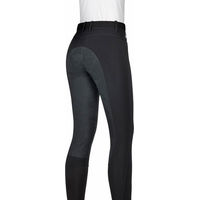 Produktbild von Equiline Berklek Ecoleat Reithose Damen Vollbesatz Schwarz Größe 38
