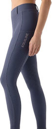 Equiline Calrek Kniegrip Reitleggings Damen Blau Bunt Polyamid XS – Bild 1 von 5