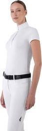 Equiline Camberk Turniershirt Damen Weiß Polyester XS – Bild 1 von 3