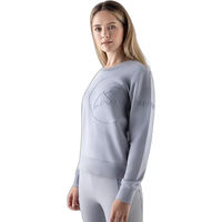 Produktbild von Equiline Cartac Sweatshirt für Damen mit besticktem Logo in Grau