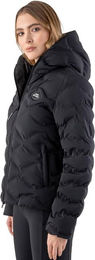 Equiline Casic Wattierte Winterjacke Damen Schwarz XL – Bild 1 von 7