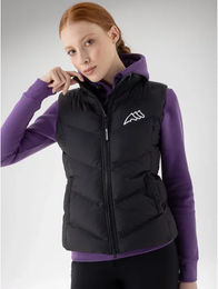 Produktbild von Equiline Cavac Daunenweste Damen Schwarz Größe L