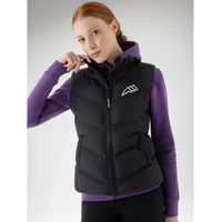 Produktbild von Equiline Cavac Daunenweste Damen Schwarz Größe L