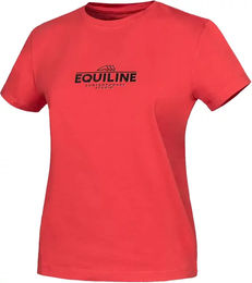 Equiline Cerpy Damen T-Shirt mit Rundhalsausschnitt Rot 2XL – Bild 1 von 1