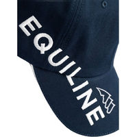 Produktbild von Equiline Charlie Basecap aus Baumwolle in Weiß und Blau
