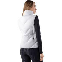 Produktbild von Equiline Cilet Steppweste Damen Weiß Polyamid XS