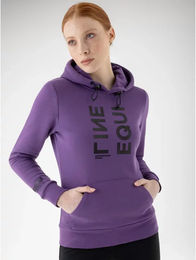 Produktbild von Equiline Clemac Damen Fleece Hoodie Lila Größe L