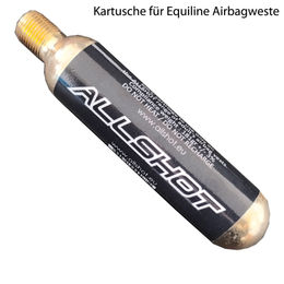 Equiline CO2 Ersatzkartusche 60cc für Airbagwesten Belair und Eclair – Bild 1 von 3