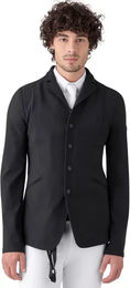 Equiline Coraz Turnierjacke für Herren Sommer Reitjacke Schwarz Größe 44 IT – Bild 1 von 2