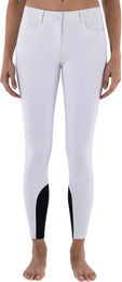 Equiline Cornek Kniegrip Reithose Damen Weiß Polyamid Größe 42 IT – Bild 1 von 2