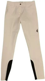 Produktbild von Equiline Cornek Summer Turnierhose Damen Full Grip Reithose Sommer Weiß Beige Größe 42