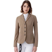 Produktbild von Equiline Cozyc Wettkampfjacke für Damen in Grün und Beige Größe 42