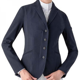 Produktbild von Equiline Cozycc Reitjacke Monta Englisch für Damen in Blau Größe 40
