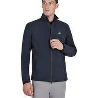 Produktbild von Equiline Cranc Softshell Reitjacke für Herren in Blau Marine waterproof Größe L