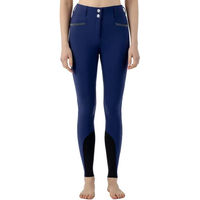 Produktbild von Equiline Crystalef Reithose Damen Full Grip Blau