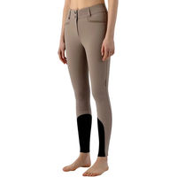 Produktbild von Equiline Crystalef Reithose Damen Full Grip in Beige oder Braun Größe 34