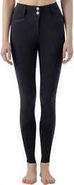 Equiline Crystalef Reithose Damen mit Full Grip in Schwarz aus Polyamid – Bild 1 von 7
