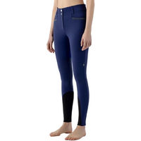 Produktbild von Equiline Crystalek Kniegrip Reithose Damen Blau
