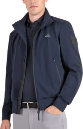 Equiline Cussiec Reitjacke für Herren mit Reißverschluss und mikro-perforiertem Stoff in Blau – Bild 1 von 1