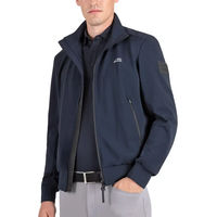 Produktbild von Equiline Cussiec Reitjacke für Herren mit Reißverschluss und mikro-perforiertem Stoff in Blau