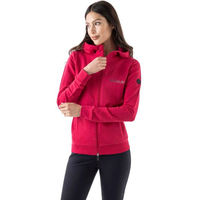 Produktbild von Equiline Damen Hoodie Debra mit Strass in Rosa und Rot Größe L