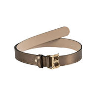 Produktbild von Equiline Damen Ledergürtel Grueg Champagne Beige Gold