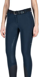 Equiline Damen Reithose Arlette Blue mit Full Grip Größe 38 – Bild 1 von 5