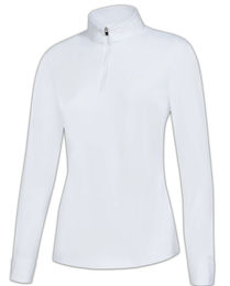 Produktbild von Equiline Damen Turniershirt Casec Weiß Polyamid