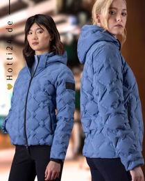 Produktbild von Equiline Daunenjacke Cedoc Winterjacke für Damen in Blau