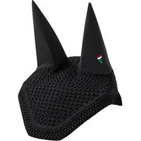 Produktbild von Equiline DELL Fliegenhaube schwarz für Pferde